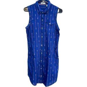 Toad&Co. Indigo Ridge Sleeveless Dress Women’s Size Small EUC